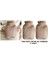 2 Adet Sıcak Su Torbası Yan Cepli Bej Peluş Termofor 27X17X2CM 1 Litre 1