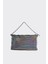Gümüş Hologram Pul Payet Detaylı İki Şekilli Clutch Abiye Çanta Tekstil Malzeme ile Şık Tasarım 5