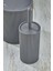 2 Parça Yuvarlak Banyo Seti - Çöp Kovası Wc Fırçası Set 5
