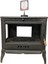 Retro Lüx 4 Camlı Döküm Soba FS043 1