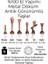 MC55 Metal Satranç Takımı | Gerçek Kayın Ağacı Satranç Tahtası - 30X30CM | Antik Taşlar 4