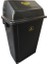 Esd Iletken Kapaklı Çöp Kovası 20 Litre IZ-WB_L20 1