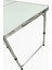 Export, Katlanabilir, Ayarlanabilir Alüminyum 60X120, 4 Tabure, Kamp Masa Takımı, Piknik Masa Takımı, Açık Yeşil 6