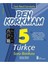 Türkçe 5. Sınıf Ben Korkmam Soru Bankası 1