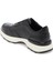 Siyah Hakiki Deri Erkek Sneaker - E24I1AY56721-A43 2