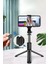 1 Adet Masaüstü Tripod Olabilen Telefon Tutuculu Kablosuz Kumandalı Selfie Çubuğu 1