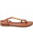 Taba Hakiki Deri Kadın Sandalet - K24Y1SN67406-A29 3