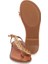 Taba Hakiki Deri Kadın Sandalet - K24Y1SN67406-A29 4