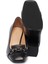 Siyah Hakiki Deri Kadın Topuklu Ayakkabı - K24S1AY67604-A23 4