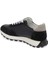 Siyah Hakiki Deri Erkek Sneaker - E24I1AY56734-A01 2