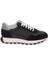 Siyah Hakiki Deri Erkek Sneaker - E24I1AY56734-A01 3