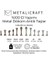 MC44 Büyük Boy Metal Satranç Takımı – Gerçek Ceviz Tahta – El Yapımı Antik Taşlar 35X35CM 2