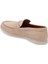 Bej Hakiki Süet Deri Erkek Loafer - E24I1AY56788-B79 2