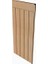 (102X45CM)MDF Cnc Işlemeli Dekoratif Boyanabilir Duvar Paneli (6mm) Düz 1