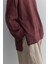 Kalın Katlamalı Sweatshirt Bordo 6