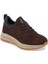 Kahve Hakiki Nubuk Deri Erkek Sneaker - E24S1AY56982-A39 1