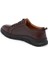Kahve Hakiki Deri Erkek Sneaker - E24S1AY57007-A24 2