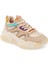 Bej Vegan-Tekstil Kadın Sneaker - K24S1AY67646-D67 1