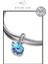 Sallantılı Mavi Cam Fil Charm 1