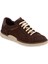 Kahve Hakiki Nubuk Deri Erkek Sneaker - E24I1AY56777-A39 1