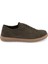 Yeşil Hakiki Nubuk Deri Erkek Sneaker - E24I1AY56824-G98 3