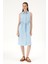 Kadın Açık Mavi Elbise (Dokuma) 50306605-VR003 3
