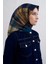 Geometrik Desenli Saf Ipek Twill Eşarp 9424D 04 2