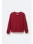 Kadın Red Oversize Sweatshirt L 2
