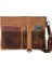 Halwara Mumlu Kanvas & Hakiki Deri Postacı Çantası (Messenger Bag) 22X31 cm / 13 Inç 5