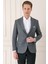 C 660 Slim Fit Füme Spor Ceket 3