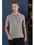 Ts 871 Slim Fit Gri Spor T-Shirt 3