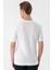 Slim Fit Bisiklet Yaka Kısa Kol Beyaz Triko Tr 869 5