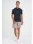 Comfort Fit Polo Yaka Modal Karışım Kısa Kol Casual Siyah Tişört Ts 903 1