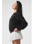 Bisiklet Yaka Uzun Kollu Basic Triko Kumaş Sweatshirt 3