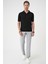 Comfort Fit Polo Yaka Pamuklu Kısa Kol Casuel Siyah Triko Tişört Tr 880 1
