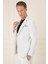 Comfort Fit Gofre Kumaş Pamuk Yelekli Casual Taş Ceket C 678 3