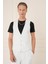 Comfort Fit Gofre Kumaş Pamuk Yelekli Casual Taş Ceket C 678 5