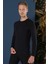 Ts 870 Slim Fit Siyah Spor T-Shirt 3