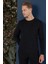 Ts 870 Slim Fit Siyah Spor T-Shirt 4