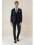 Slim Fit Çift Yırtmaç Düz Lacivert Klasik Takım Elbise Tk 913 1