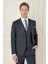 Slim Fit Çift Yırtmaç Düz Lacivert Klasik Takım Elbise Tk 913 4
