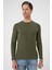 Ts 887 Slim Fit Haki T-Shirt 5