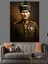 Askeri Üniformalı Mustafa Kemal Atatürk Dekoratif Kanvas - Mdf Ahşap Tablo 4