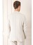 Comfort Fit Çift Yırtmaç Balıksırtı Dokuma Pamuk Casual Bej Ceket C 672 5