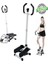 Dikey Eliptik Model Stepper Egzersiz Aleti Adım Bandı Step Hava Direnç Bandı Adım Egzersiz 1