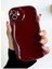 Iphone 11 Uyumlu Darbe Önleyici Dalgalı Bordo Antişok Silikon Kılıf 1