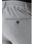 Comfort Fit Beli Lastikli Balıksırtı Dokuma Casuel Gri Pantolon P 1155 4