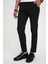 Comfort Fit Esnek Pamuk Spor Siyah Pantolon P 1190 2