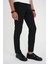 Comfort Fit Esnek Pamuk Spor Siyah Pantolon P 1190 4