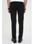 Comfort Fit Esnek Pamuk Spor Siyah Pantolon P 1190 5